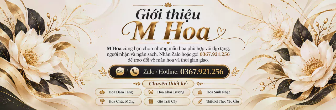 Ảnh bìa Shop hoa tươi Phường Kim Liên Hà Nội - Thêm sắc hoa cho ngày vui